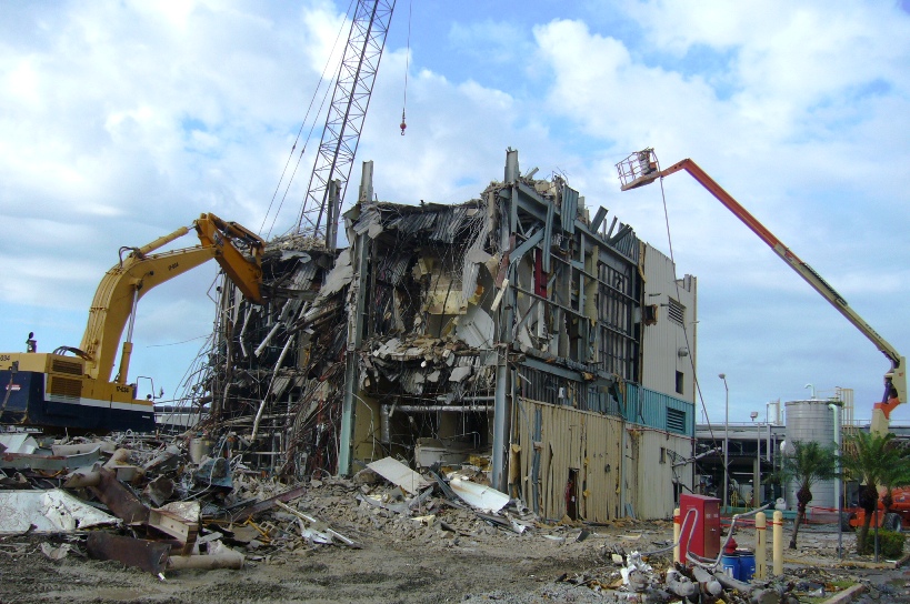 Large Industrial Demolition Project Completed by R. Baker & Son
