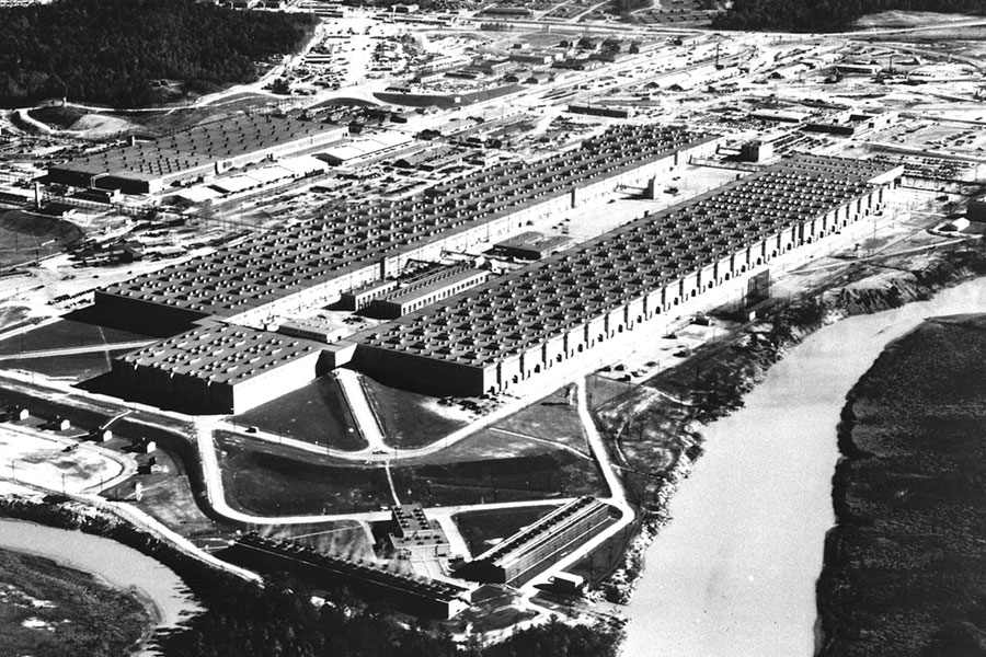 Demolition of Uranium Facility, Once the Largest Building in U.S.