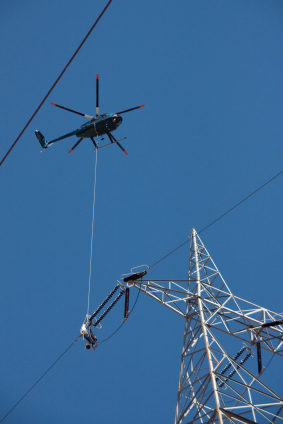 Helicopter Rigging, Helicopter Carrying Heavy Materials