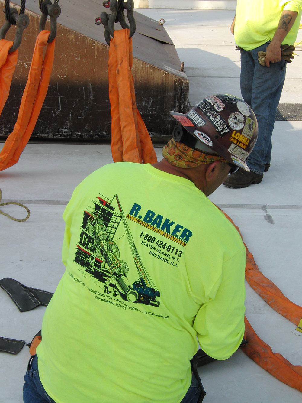 Rigging Contractor, Crane, NY,NJ, R. Baker & Son