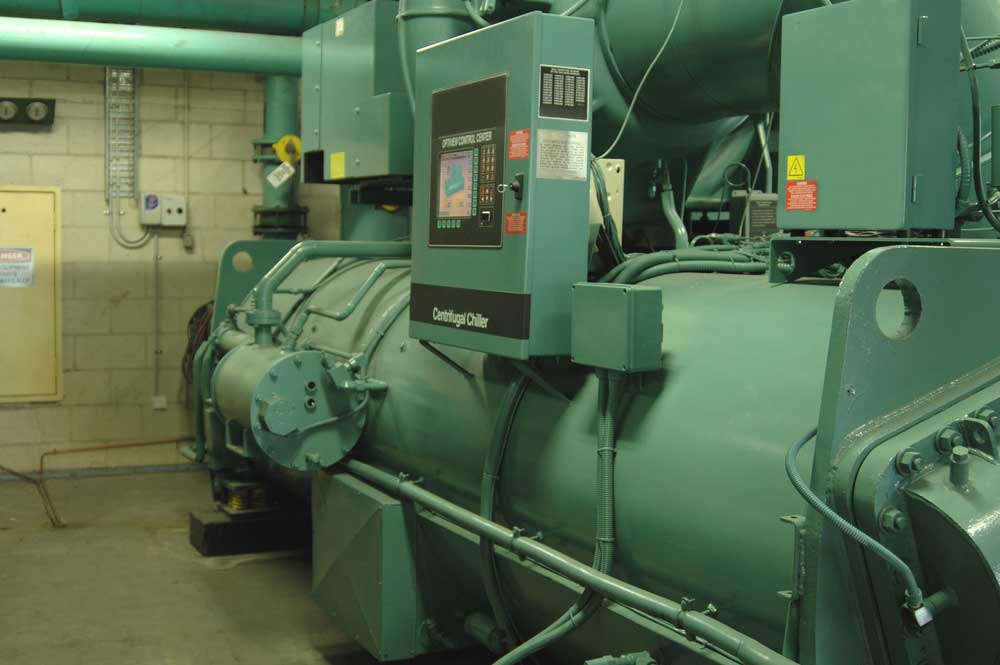 Chiller and Cooling Tower Installation at a South Jersey Hospital