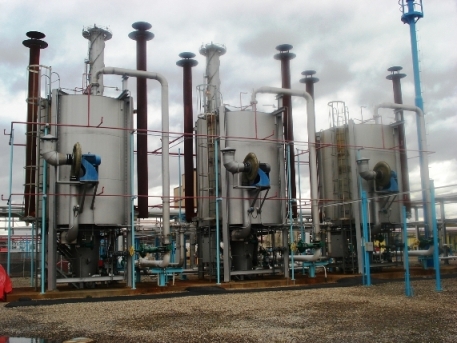 Demolition of LNG Plant Vaporizers