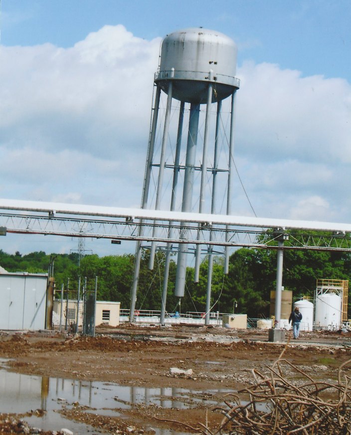 R Baker and Son Water Tower Demolition Project