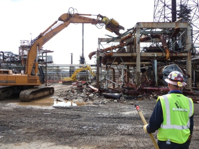 Picture of Ground Structures and Equipment Demolished