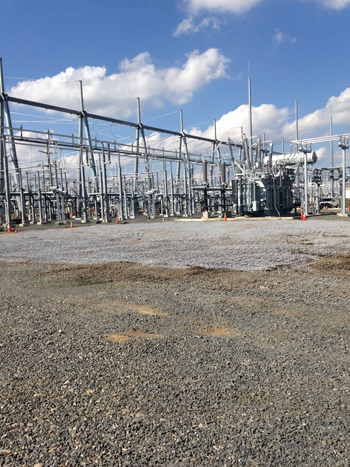 Photo of electrical substation