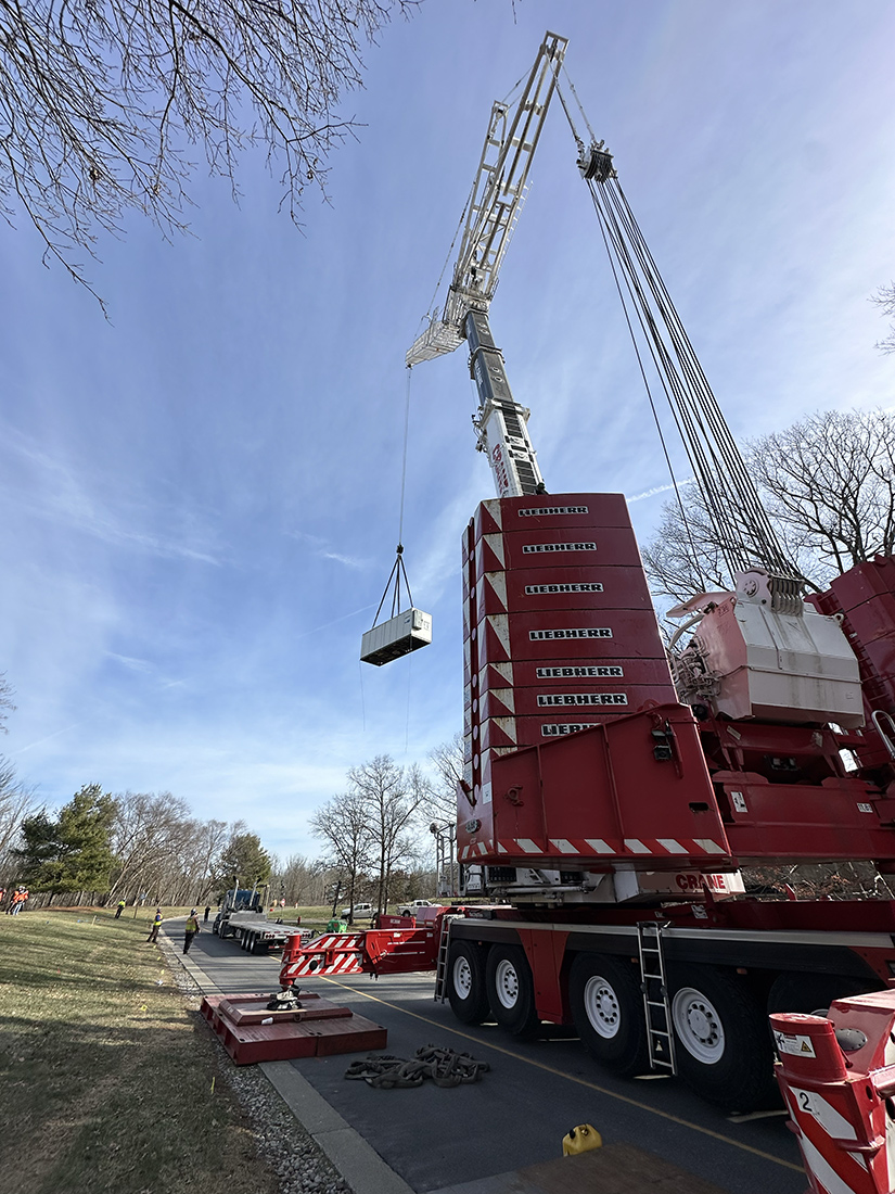 Rigging Contractor at work in New Jersey