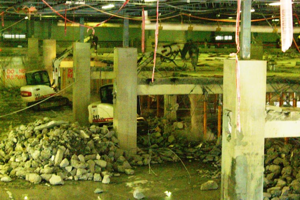 Interior Demolition of Concrete Slabs by R. Baker & Son