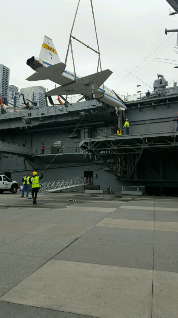 Rigging A Piece Of History for the Intrepid Museum